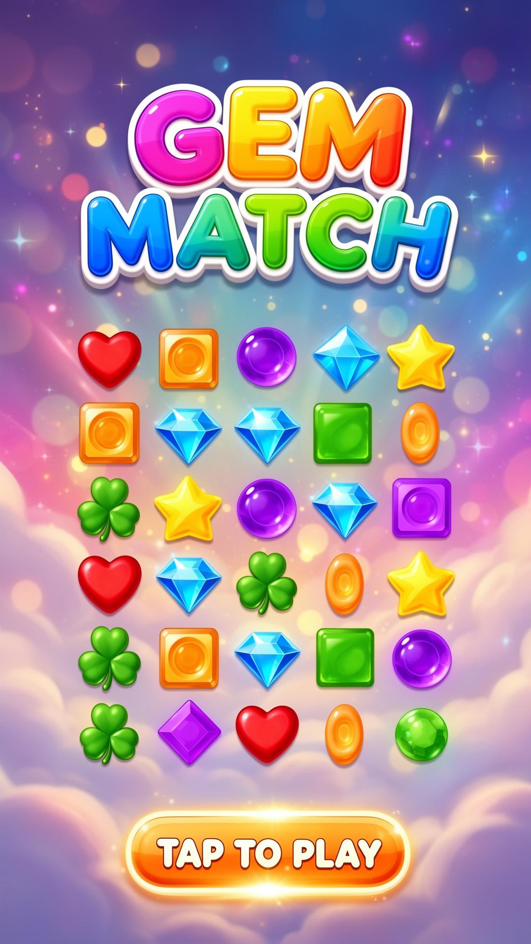 Match-3 game splash